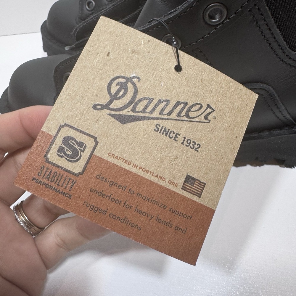 Danner Acadia 8" Tactical Boot 21210 Black Men 9 9B Military Gore-Tex Vibram NWT - Picture 5 of 10